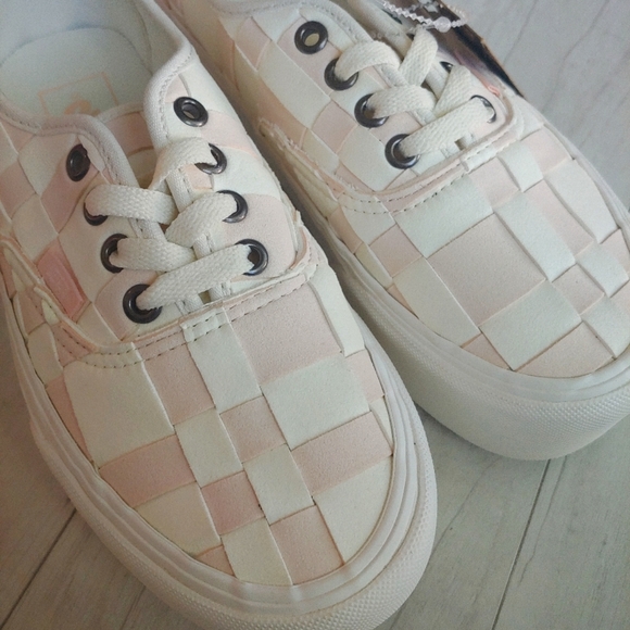 VANS NEW Stackform Woven Check Lace Up Shoes - Picture 6 of 13